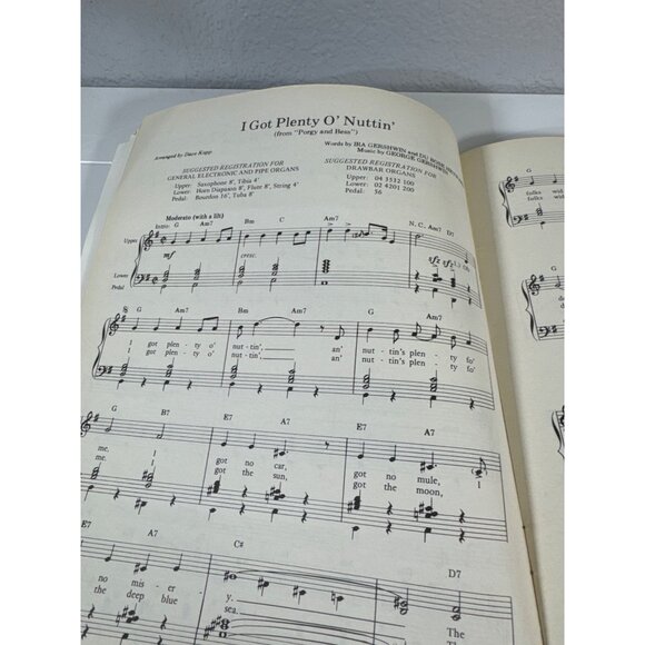 Sheet Music Magazine November 1982 Selections from Porgy and Bess - Picture 4 of 4